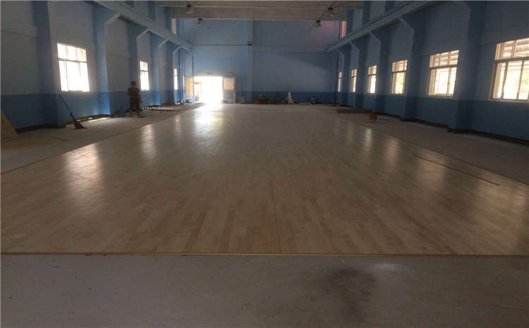 企口籃球館地板翻新